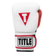 Снарядные перчатки Title Boxing Gel World V2T Bag Gloves White Red Black, M