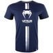 Футболка Venum Logos T shirt Navy Blue White, XS