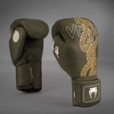 Боксерские перчатки Venum Serpenti Boxing Gloves Khaki Bronze Ivory, 10 oz