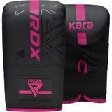 Снарядні рукавиці RDX F6 Kara Black Pink, 4 oz