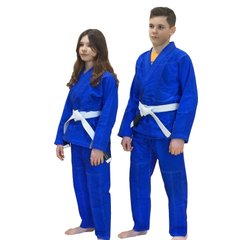 Детское кимоно для бразильского джиу-джитсу Firepower Classic Синее, М000, M000