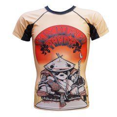 Детский рашгард с коротким рукавом Tatami Repliсa Kids Panda Samurai YM