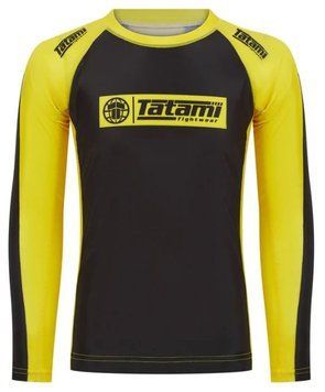 Дитячий рашгард з довгим рукавом Tatami IBJJF Rankrd Жовтий YS