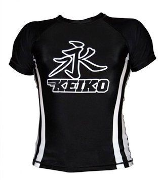 Рашгард з коротким рукавом KEIKO RA&Ccedil;A Speed Чорний S