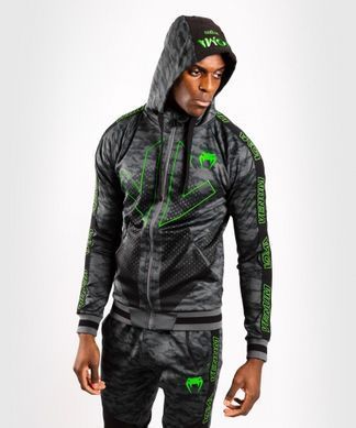 Куртка Venum Arrow Loma Signature Collection Hoodie Dark Camo, Cірий, XS
