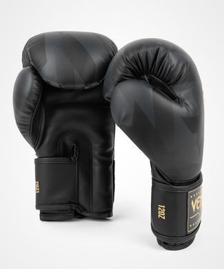 Боксерские перчатки Venum Razor Boxing Gloves Black Gold, 12 oz
