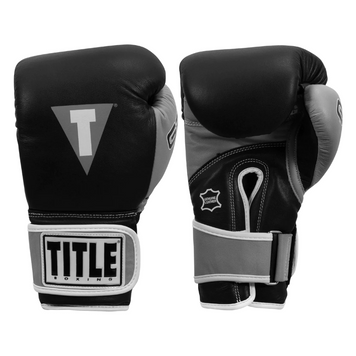 Снарядні рукавиці Title Boxing Gel World V2T Bag Gloves Black Silver, M