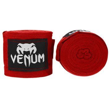 Бинты VENUM Original Kontact Красные 4м