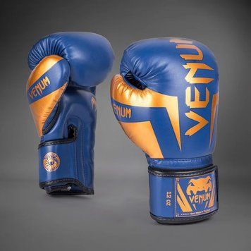Боксерские перчатки Venum Elite Boxing Gloves Royal Blue, 10 oz