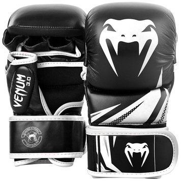 Рукавички VENUM ММА Sparring Challenger 3.0 Чорні з білим S
