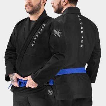 Кімоно для бразильського джиу-джитсу Hayabusa Core Ultra-Light (Штани RipStop)  Чорне A4