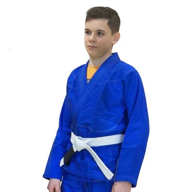Детское кимоно для бразильского джиу-джитсу Firepower Classic Синее, М000, M000