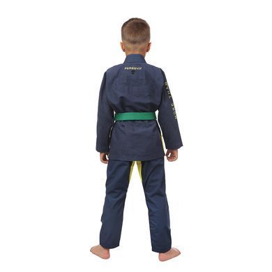 Детское кимоно Peresvit Kids BJJ Gi Core 2.0 Navy, Темно-синий, M00