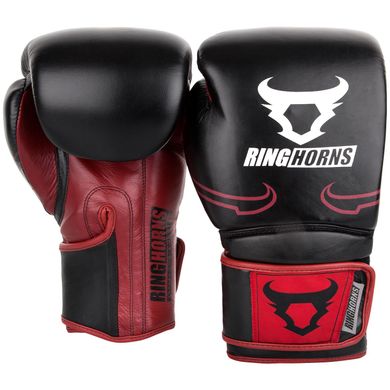 Боксерские перчатки Ringhorns Destroyer Черные с красным, 10oz, 10oz