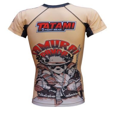 Детский рашгард с коротким рукавом Tatami Repliсa Kids Panda Samurai YM