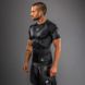 Рашгард Venum Nexus Short Sleeve Rashguard Black Silver, Чорний, S