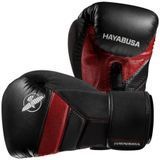 Боксерские перчатки Hayabusa T3 Boxing Gloves Black Red, 10 oz