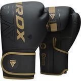 Боксерские перчатки RDX F6 Kara Training Gloves Golden, 12 oz