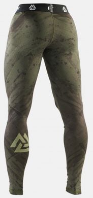 Компрессионные штаны Peresvit Immortal 2.0 MMA Leggings Military Green, Хаки, S