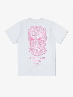 Футболка MANTO x KTOF T-shirt Balaclava White, XXL