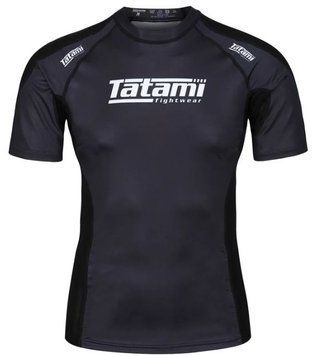 Рашгард з коротким рукавом Tatami Technical Чорний XS