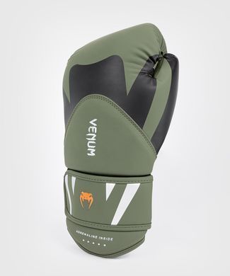 Боксерські рукавиці Venum Challenger 4.0 Boxing Gloves Khaki Black, 8 oz