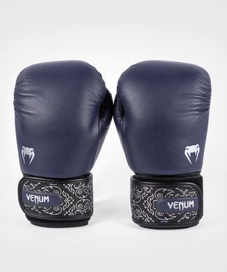 Боксерські рукавички Venum Power 2.0 Boxing Gloves - Navy Blue Black, 16 oz
