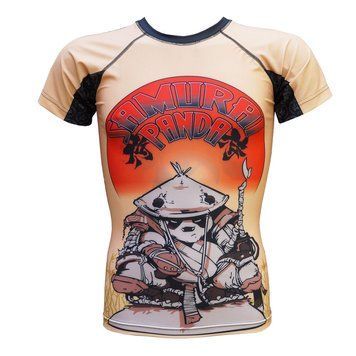Дитячий рашгард з коротким рукавом Tatami Repliсa Kids Panda Samurai YL