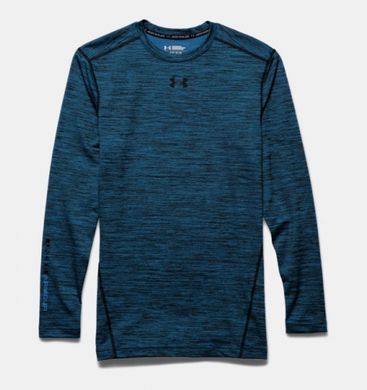 Компрессионная футболка Under Armour ColdGear Armour Twist Crew Long Sleeve, Темно-синий, S