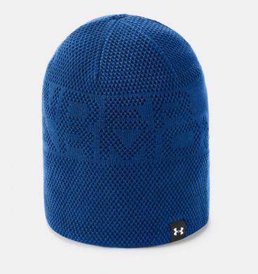 Двостороння дитяча шапка Under Armour Reversible Beanie Navy