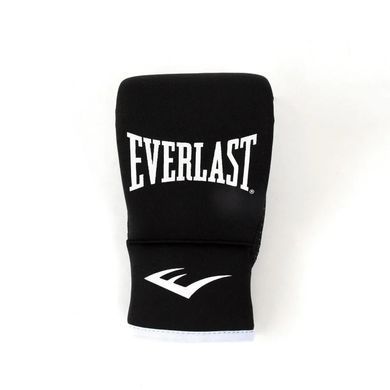 Снарядні рукавиці Everlast Core Slip On Cardio Boxing Gloves Black, Чорний