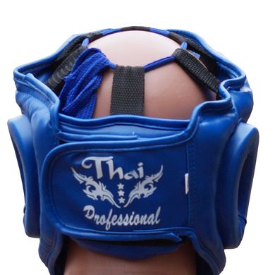 Шлем боксерский для тренировок Thai Professional HG3L Синий, L, L