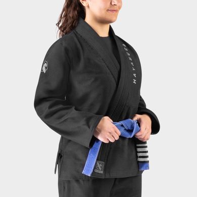 Жіноче кімоно для бразильського джиу-джитсу Hayabusa Core Ultra-Light (Штани Twill) Чорне F0