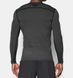 Компрессионная футболка Under Armour ColdGear&reg; Compression Crew Long Sleeve Carbon, Сірий, S