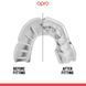 Детская капа OPRO Bronze Level White Mouthguard Youth, Белый
