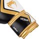 Боксерские перчатки Venum Contender 2.0 Черные с белым и золотым, 16oz, 16oz