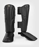 Защита ног Venum Impact Evo Shinguards - Black Beige, M