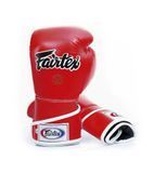 Боксерские перчатки Fairtex BGV6 Angular Sparring Boxing Gloves Red, 10 oz
