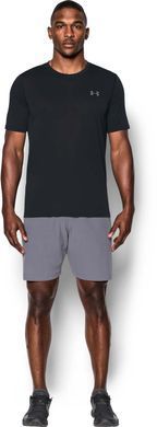 Футболка Under Armour Threadborne Fitted Black, Чорний, M