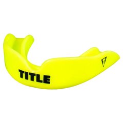 Капа TITLE Boxing Super Shield X2 Желтая