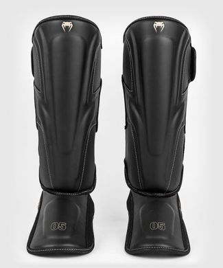 Защита ног Venum Impact Evo Shinguards - Black Beige, M