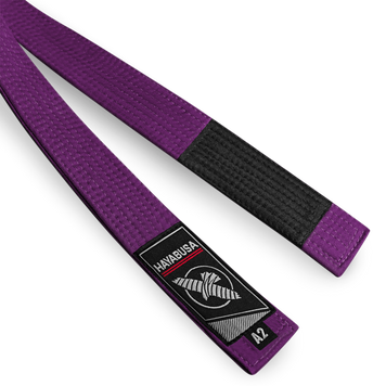 Пояс для бразильського джиу джитсу Hayabusa Jiu Jitsu Фіолетовий A1