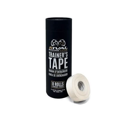 Боксерські тейпи Rival Trainers Tape Tube of 8 Rolls, Білий