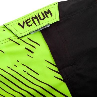 Шорты для MMA Venum Training Camp Fightshorts Black Neo Yellow, Черный-Лаймовый, XS
