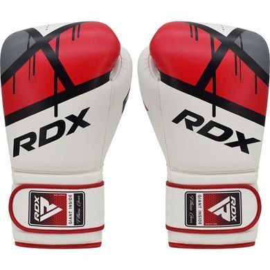 Боксерские перчатки RDX F7 Ego Boxing Gloves Red, 14 oz