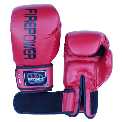 Боксерские перчатки Firepower FPBGA11 Красные, 8oz, 8oz
