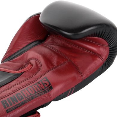 Боксерские перчатки Ringhorns Destroyer Черные с красным, 16oz, 16oz