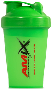 Пластиковий шейкер Amix Shaker Mini 400ml Neon Green, Зелений