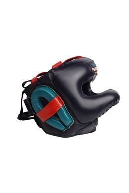 Боксерский шлем Peresvit Momentum 2.0 Leather Armor Plating Headgear Deep Blue, S/M