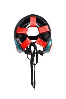 Боксерский шлем Peresvit Momentum 2.0 Leather Armor Plating Headgear Deep Blue, S/M